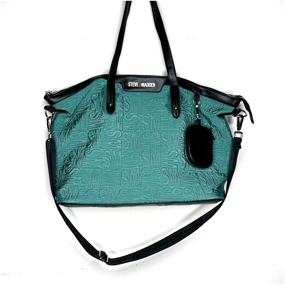 Steve Madden Tote Bags Nylon Puffy Logo Tote With Ear… Gem